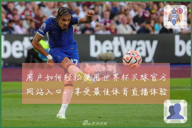 用户如何轻松使用世界杯买球官方网站入口，享受最佳体育直播体验